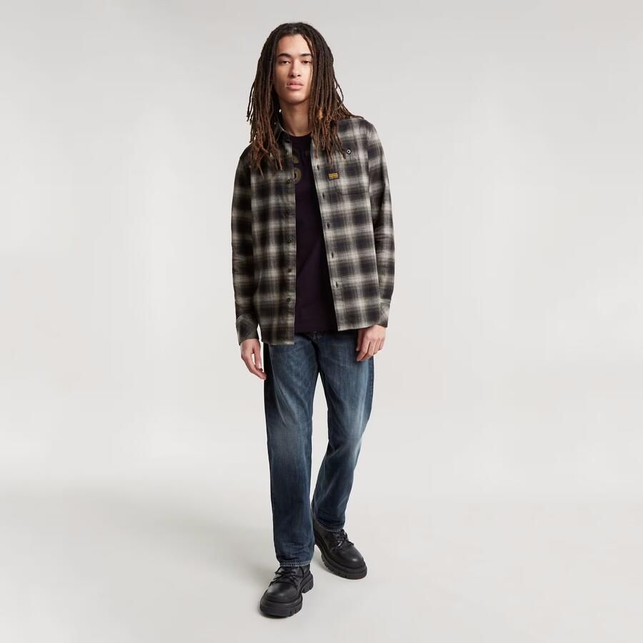 G-Star Raw Slim fit vrijetijdsoverhemd met labelpatch model 'Bristum' - Foto 2