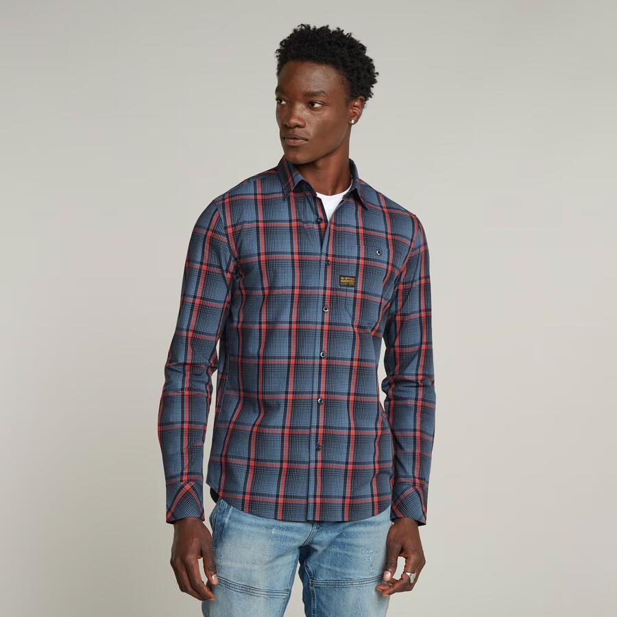 G-Star RAW Bristum 2.0 Slim Shirt Meerkleurig Heren - Foto 7