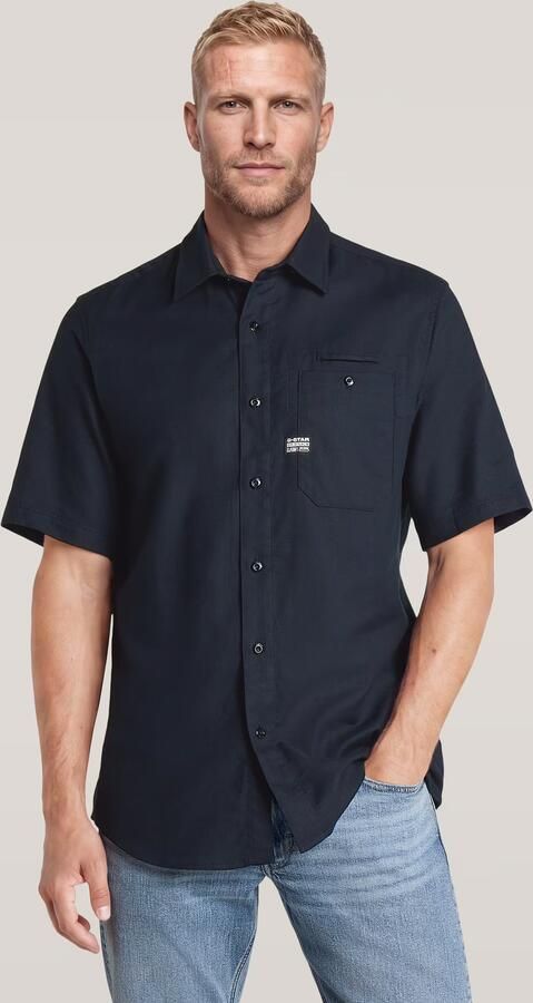 G-Star RAW Bristum One Pocket Slim Overhemd Donkerblauw Heren - Foto 5