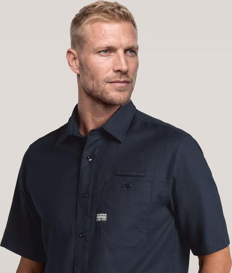 G-Star RAW Bristum One Pocket Slim Overhemd Donkerblauw Heren - Foto 2