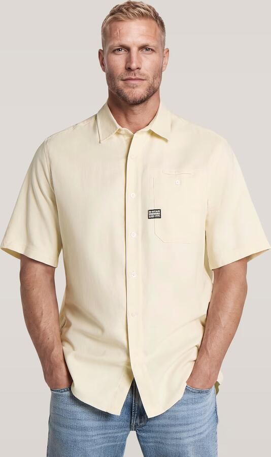 G-Star RAW Bristum One Pocket Slim Overhemd Wit Heren - Foto 4