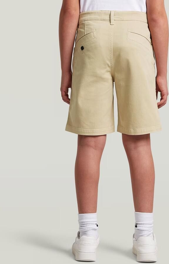G-Star RAW Bronson 3.0 Chino Short voor jongens Beige jongens - Foto 4