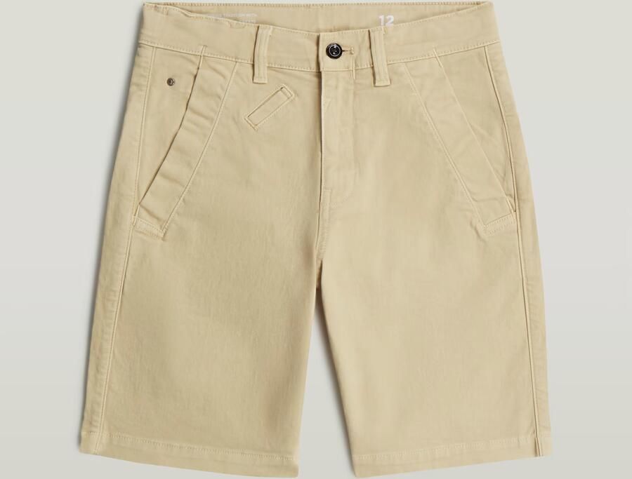 G-Star RAW Bronson 3.0 Chino Short voor jongens Beige jongens - Foto 2
