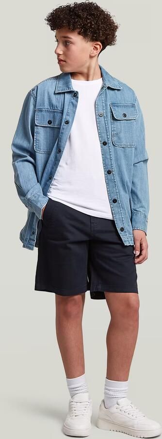 G-Star RAW Bronson 3.0 Chino Short voor jongens Donkerblauw jongens - Foto 5