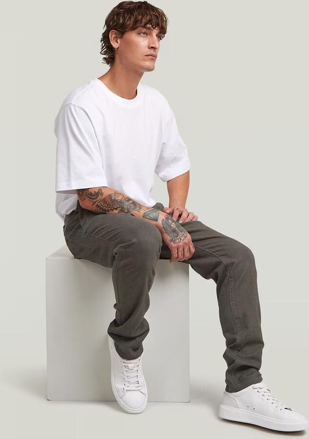 G-Star Raw Slim fit chino met steekzakken model 'Bronson' - Foto 4