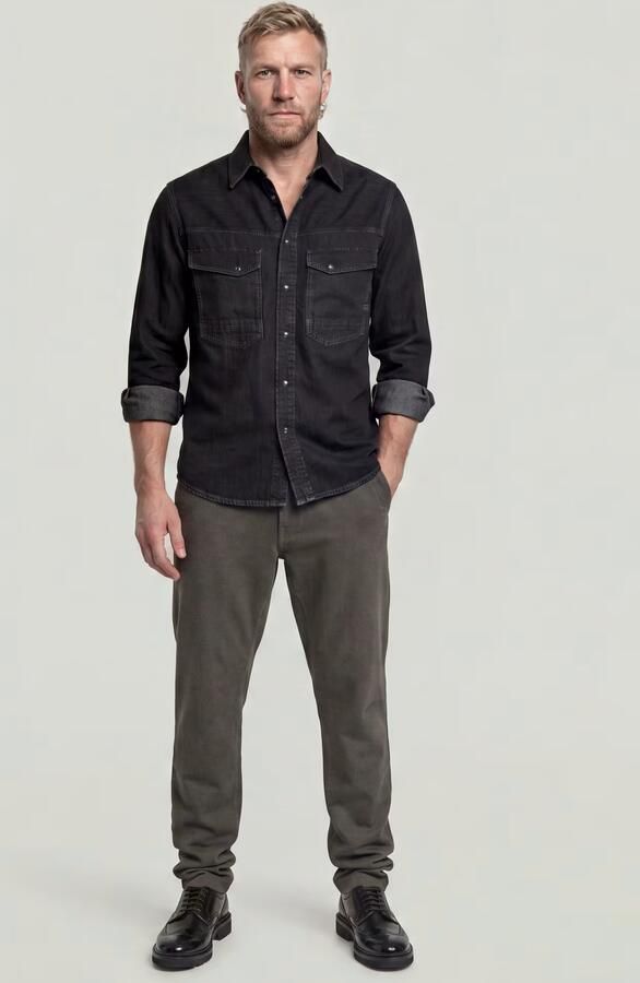 G-Star Raw Slim fit chino met steekzakken model 'Bronson' - Foto 9