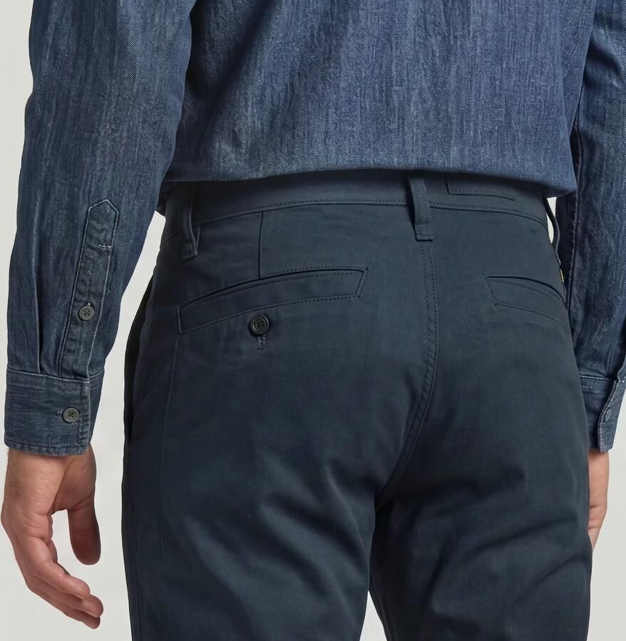 G-Star RAW Bronson 3.0 Slim Chino Donkerblauw Heren - Foto 4
