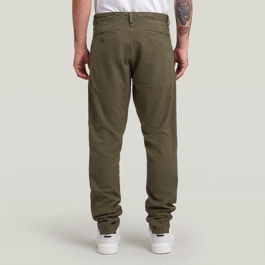 G-Star RAW Bronson 3.0 Slim Chino Groen Heren