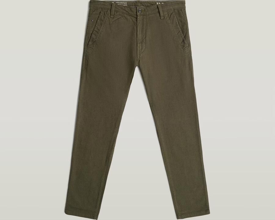 G-Star RAW Bronson 3.0 Slim Chino Groen Heren - Foto 4