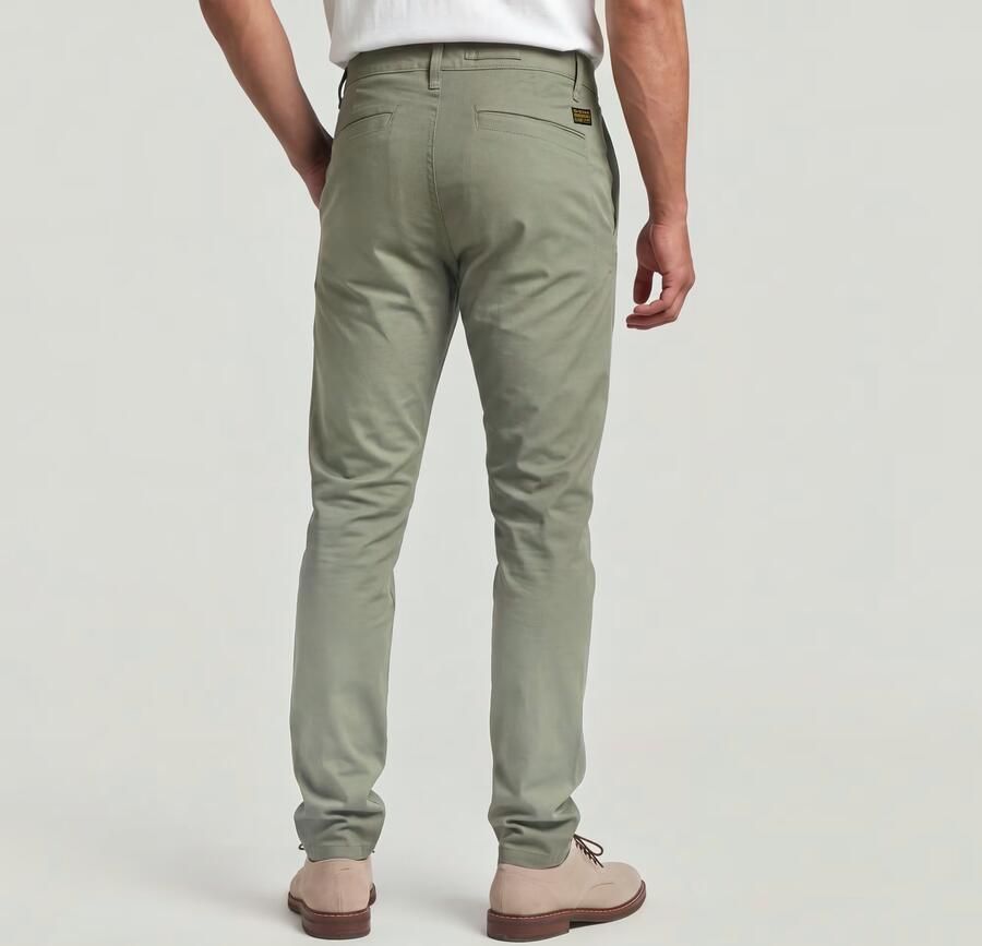 G-Star RAW Bronson 3.0 Slim Chino Groen Heren - Foto 4