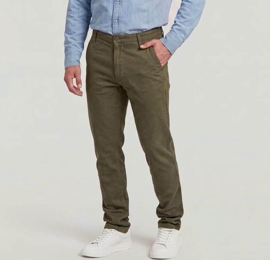 G-Star RAW Bronson 3.0 Slim Chino Groen Heren - Foto 3