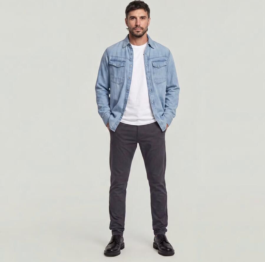 G-Star RAW Bronson 3.0 Slim Chino Meerkleurig Heren - Foto 4