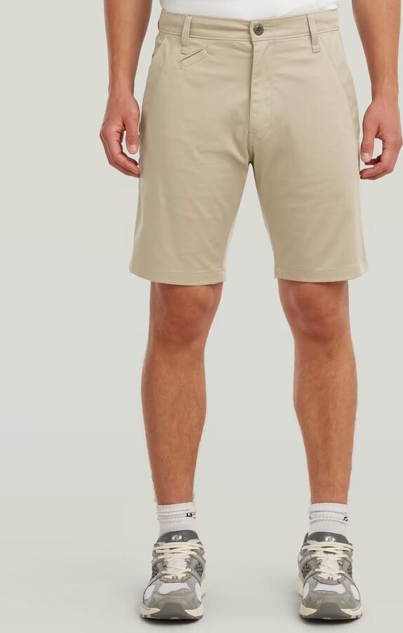 G-Star RAW Bronson 3.0 Slim Chino Short Beige Heren