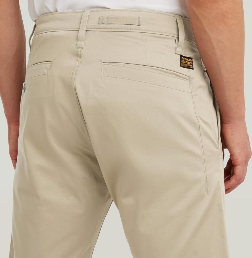 G-Star RAW Bronson 3.0 Slim Chino Short Beige Heren - Foto 3