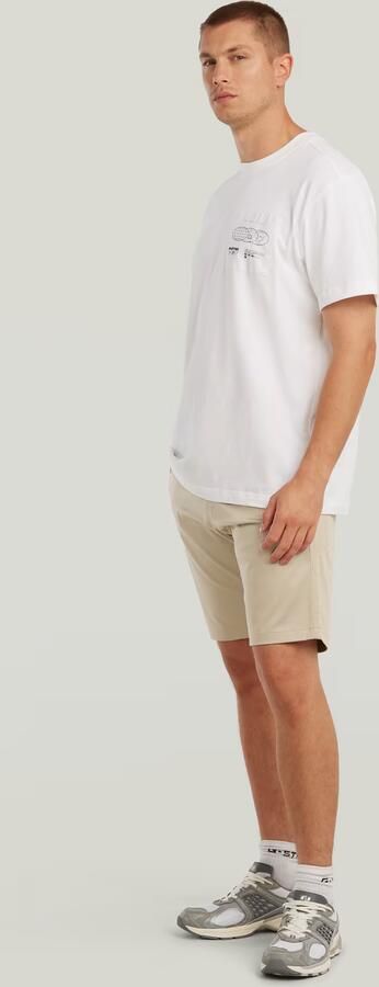 G-Star RAW Bronson 3.0 Slim Chino Short Beige Heren - Foto 7