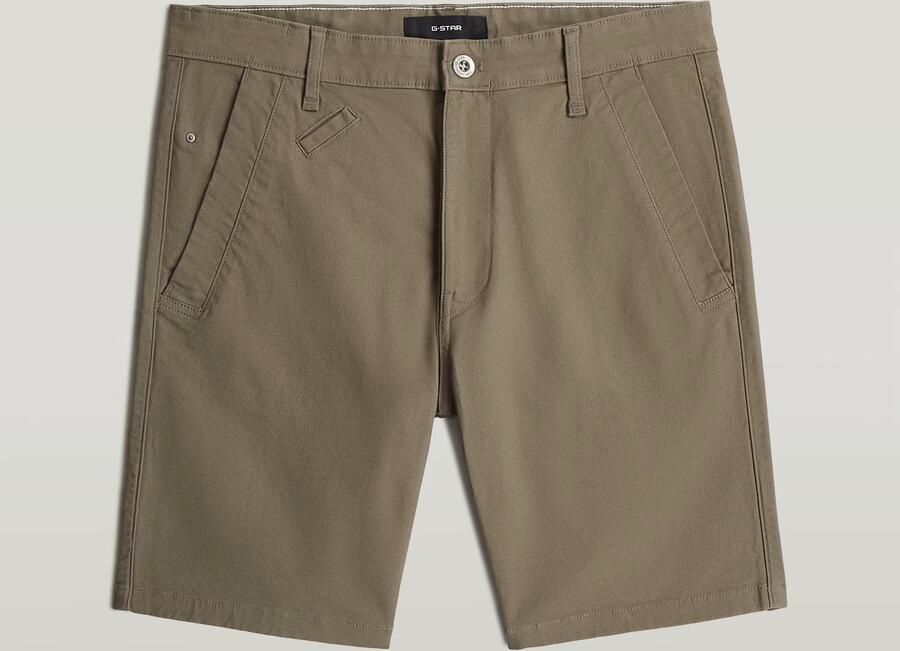 G-Star RAW Bronson 3.0 Slim Chino Short Bruin Heren - Foto 4