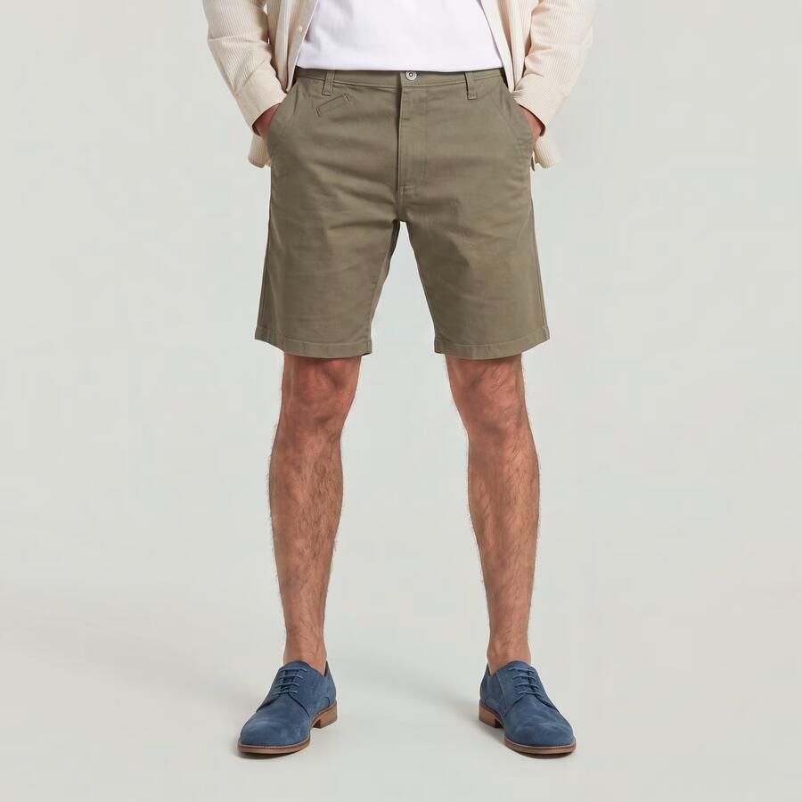 G-Star RAW Bronson 3.0 Slim Chino Short Bruin Heren - Foto 3