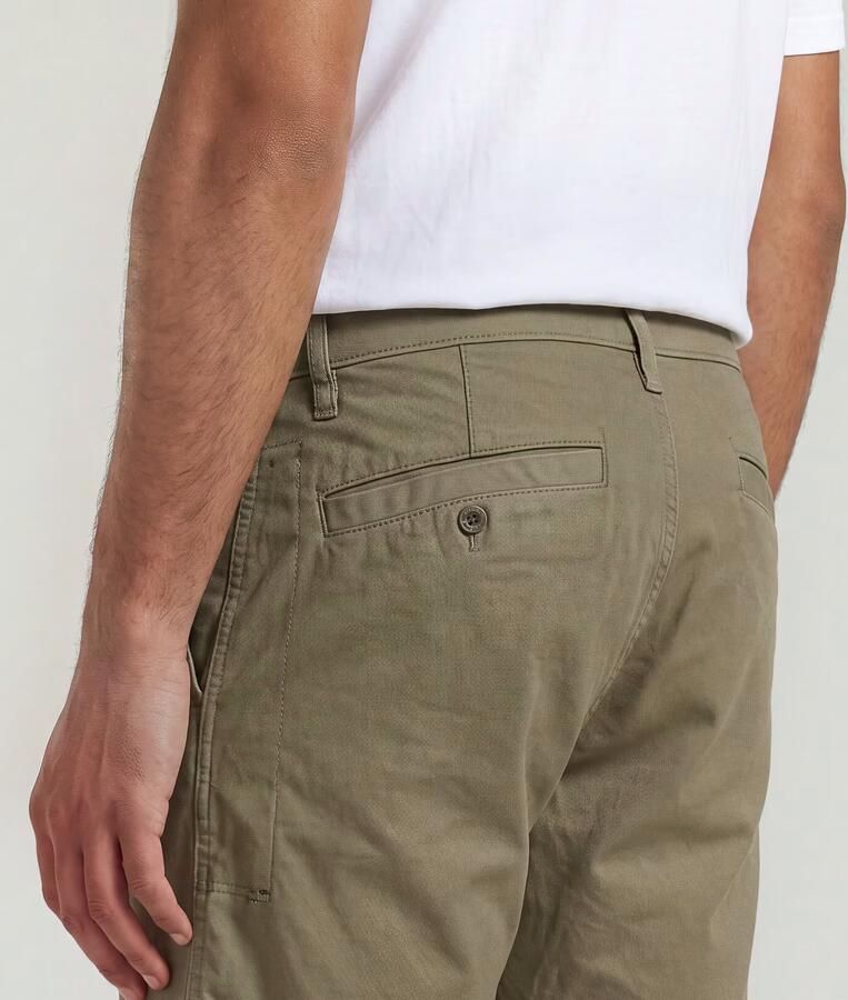 G-Star RAW Bronson 3.0 Slim Chino Short Bruin Heren - Foto 5