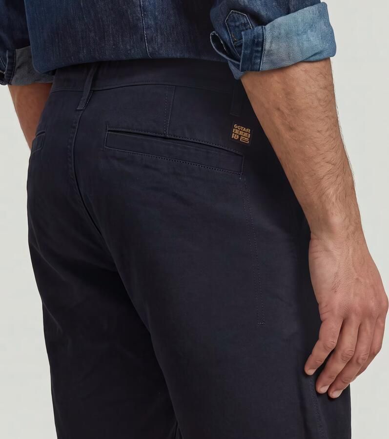G-Star RAW Bronson 3.0 Slim Chino Short Donkerblauw Heren - Foto 6