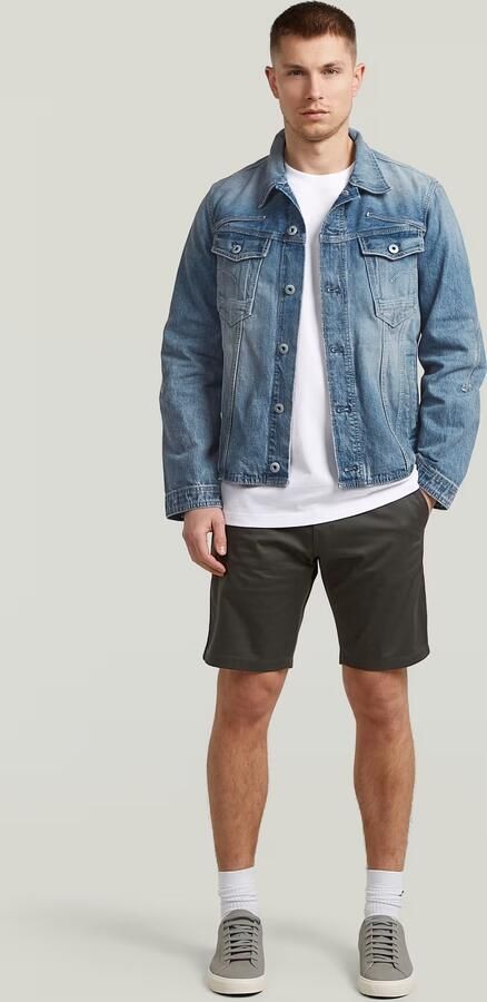 G-Star RAW Bronson 3.0 Slim Chino Short Grijs Heren - Foto 5