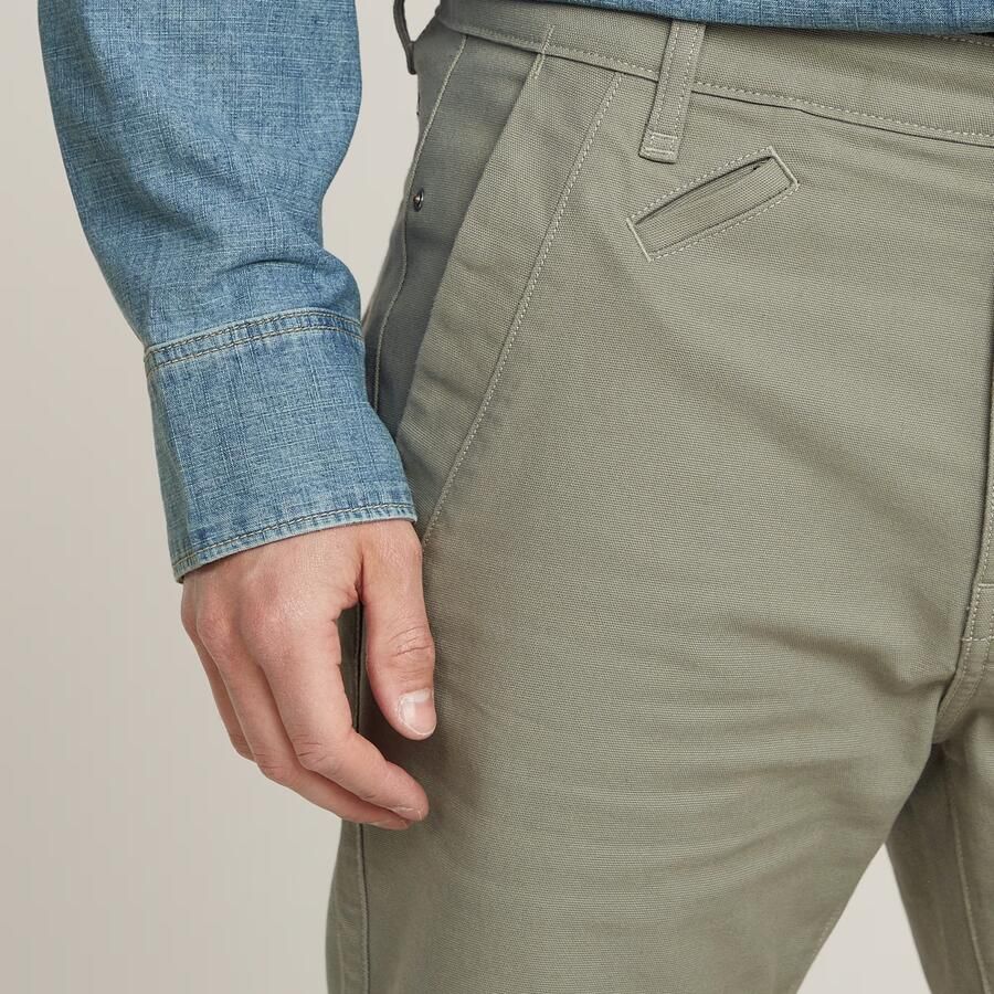 G-Star RAW Bronson 3.0 Slim Chino Short Groen Heren