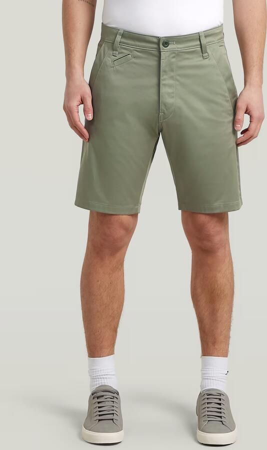 G-Star RAW Bronson 3.0 Slim Chino Short Groen Heren