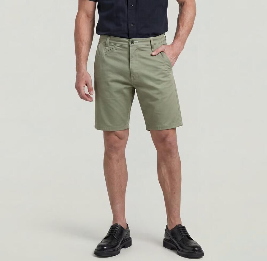 G-Star RAW Bronson 3.0 Slim Chino Short Groen Heren - Foto 4