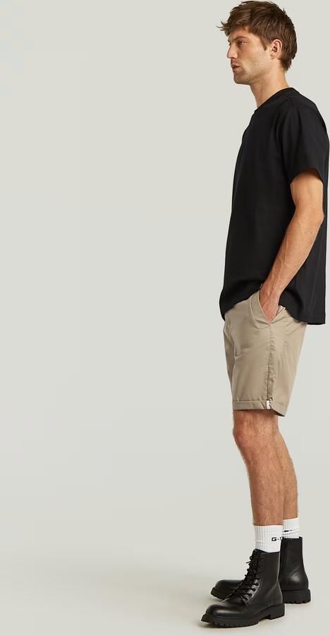 G-Star RAW Bronson Straight Short Beige Heren - Foto 5