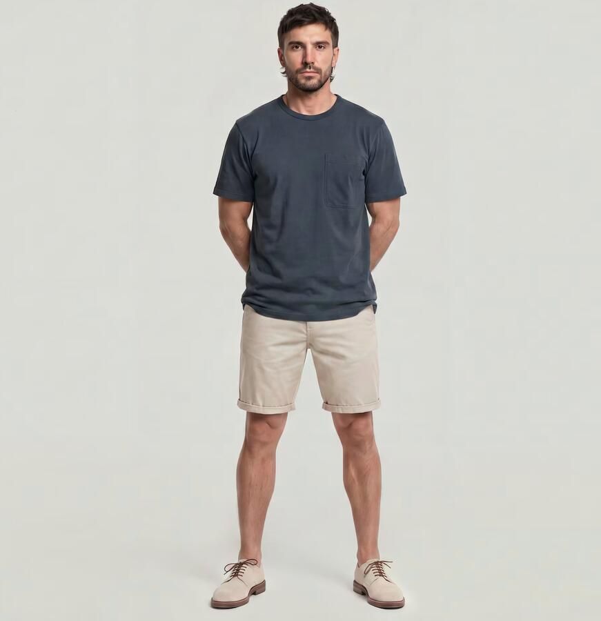 G-Star RAW Bronson Straight Short Beige Heren - Foto 5