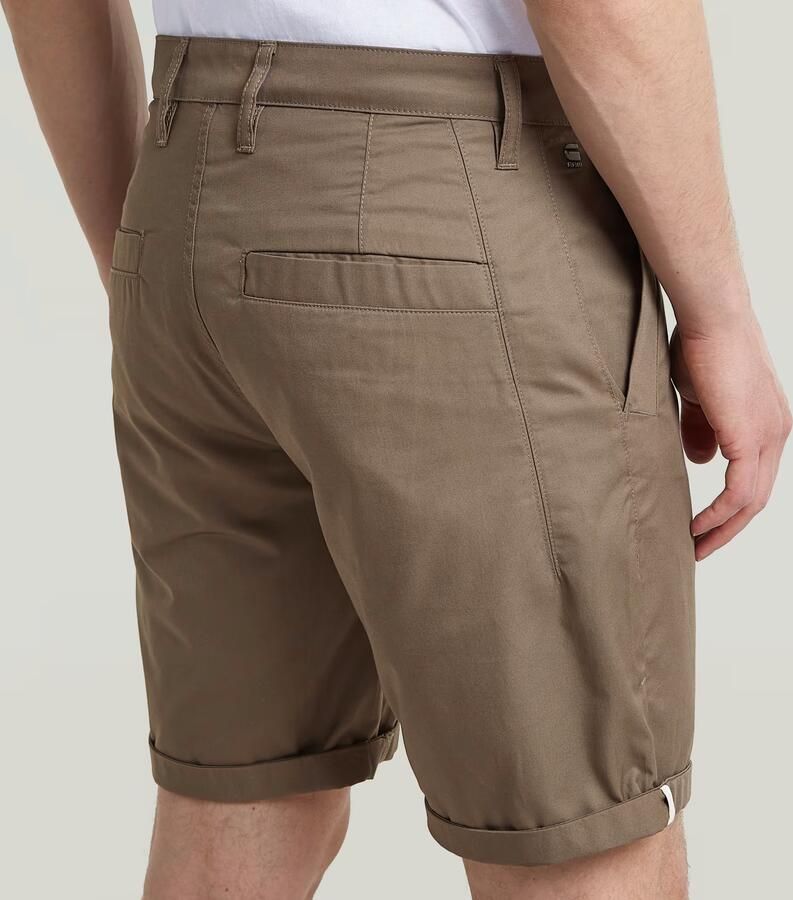 G-Star RAW Bronson Straight Short Bruin Heren - Foto 2