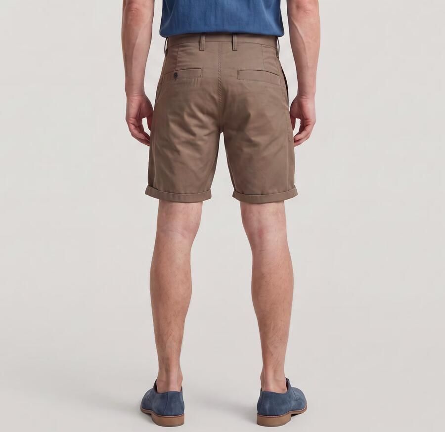 G-Star RAW Bronson Straight Short Bruin Heren - Foto 5