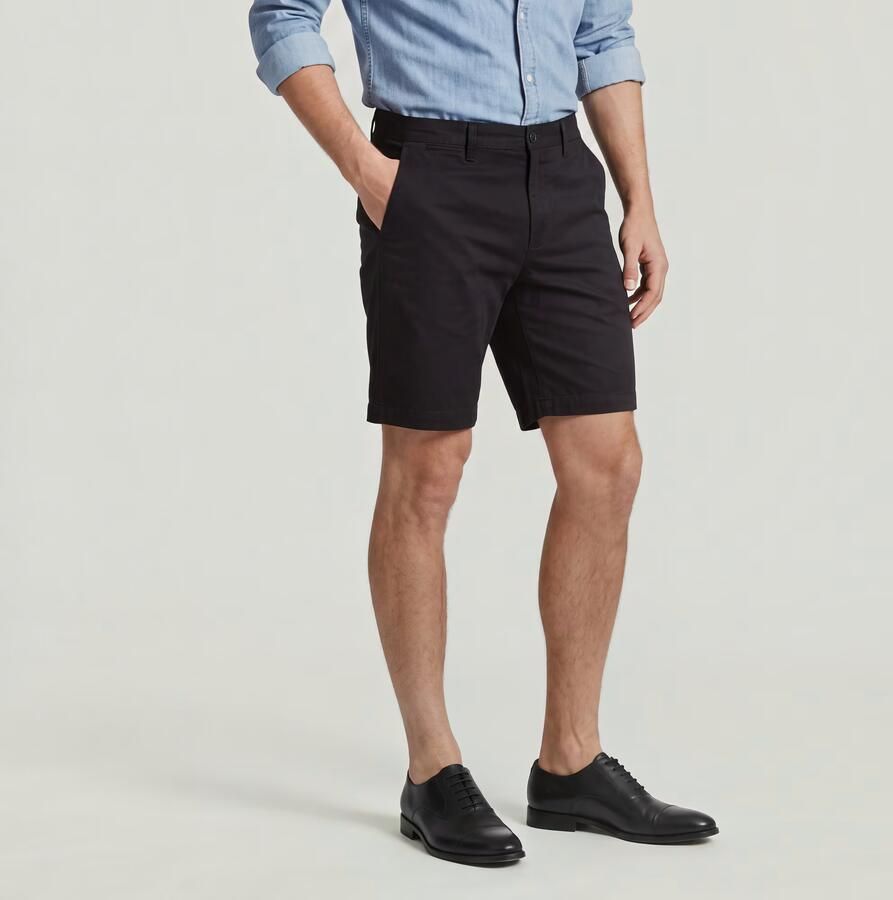 G-Star RAW Bronson Straight Short Zwart Heren - Foto 2