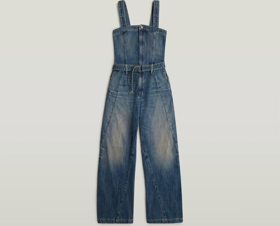 G-Star RAW Bustier 3D Jumpsuit Donkerblauw Dames - Foto 3