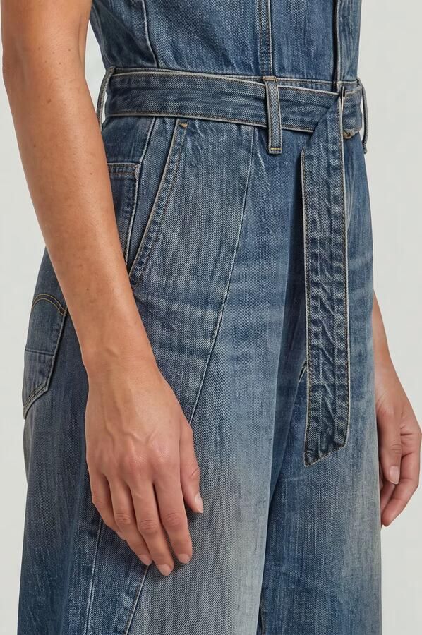 G-Star RAW Bustier 3D Jumpsuit Donkerblauw Dames - Foto 4
