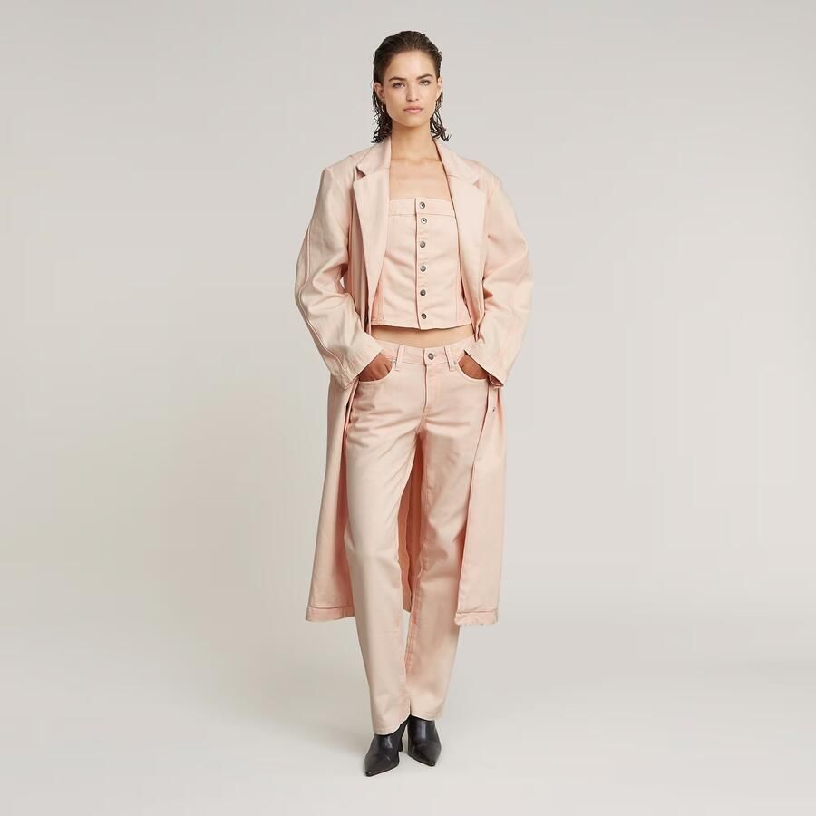G-Star RAW Bustier Top Afneembare Band Roze Dames - Foto 5