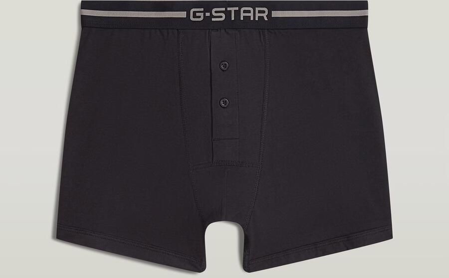 G-Star RAW Button Boxershort Set van 3 Zwart Heren - Foto 3