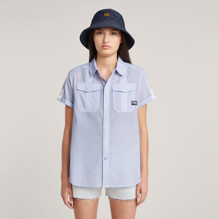 G-Star RAW Button Through Shirt Meerkleurig Dames