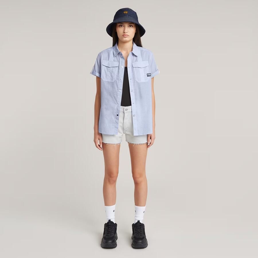 G-Star RAW Button Through Shirt Meerkleurig Dames - Foto 3