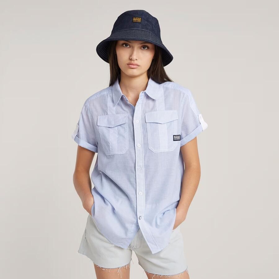 G-Star RAW Button Through Shirt Meerkleurig Dames - Foto 5