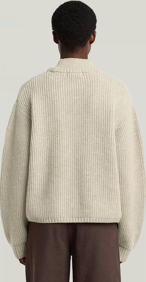 G-Star RAW Cable Double Collar Gebreide Trui Meerkleurig Dames - Foto 5