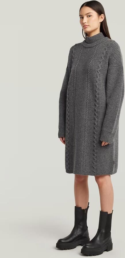 G-Star RAW Cable Gebreide Jurk Meerkleurig Dames - Foto 5