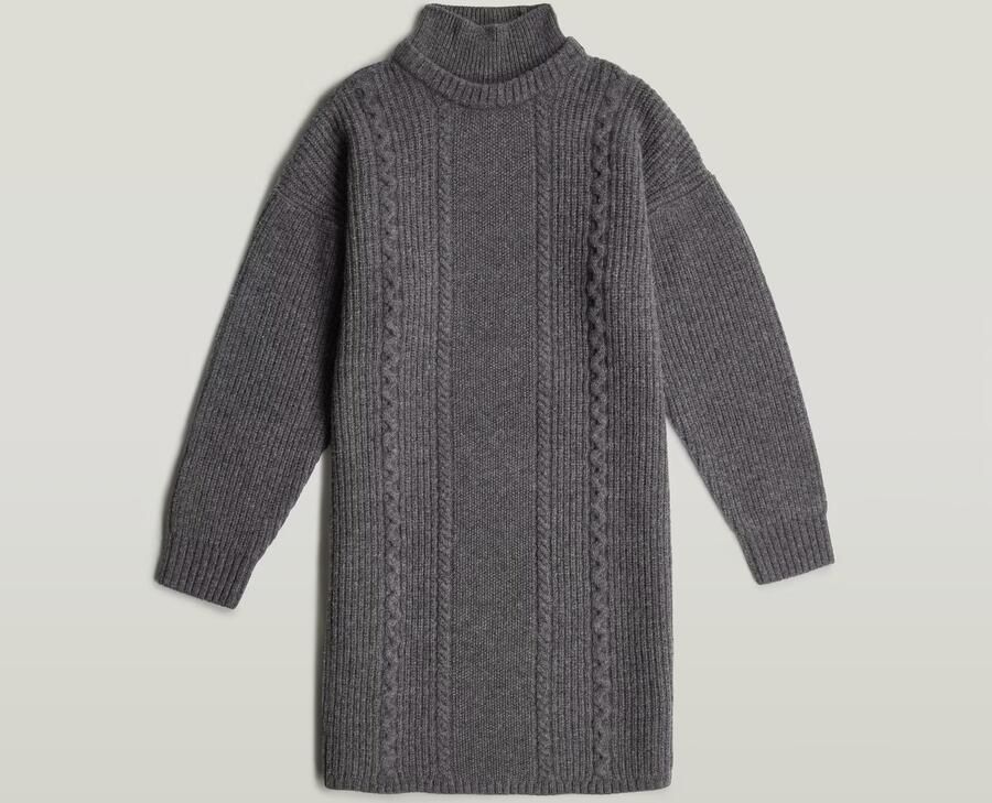 G-Star RAW Cable Gebreide Jurk Meerkleurig Dames - Foto 3