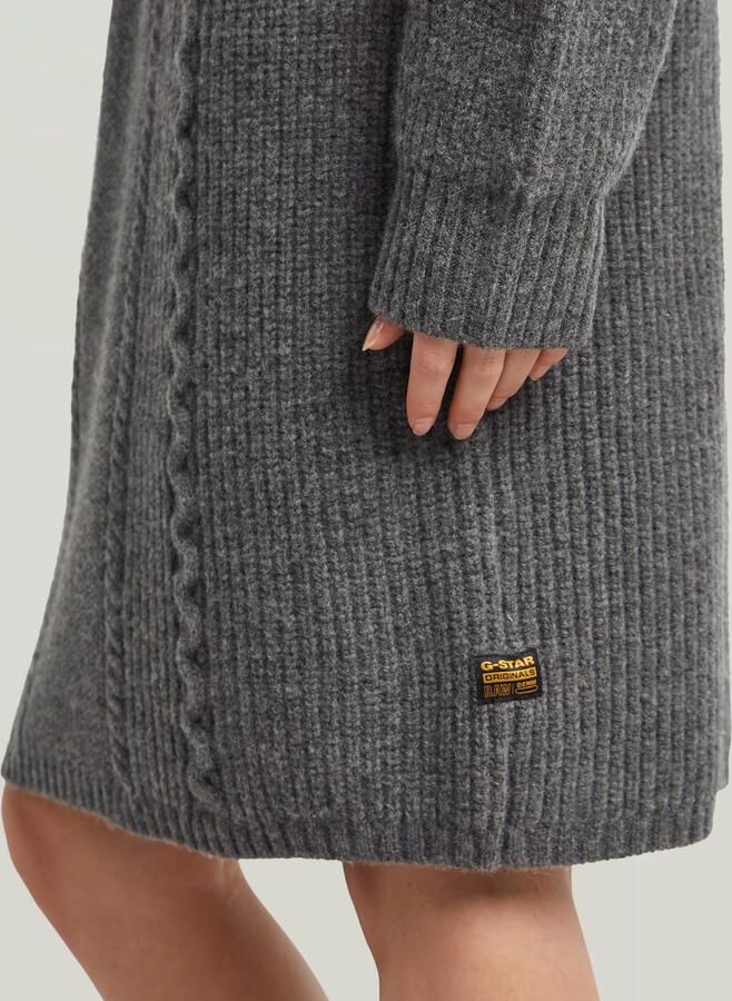 G-Star RAW Cable Gebreide Jurk Meerkleurig Dames - Foto 4
