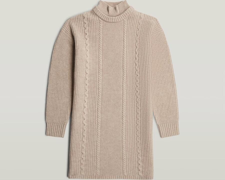 G-Star RAW Cable Loose Gebreide Jurk Meerkleurig Dames - Foto 4