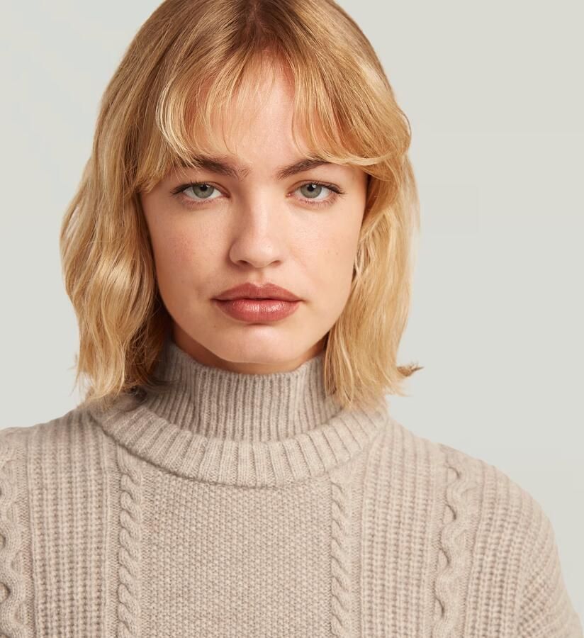 G-Star RAW Cable Loose Gebreide Jurk Meerkleurig Dames - Foto 3