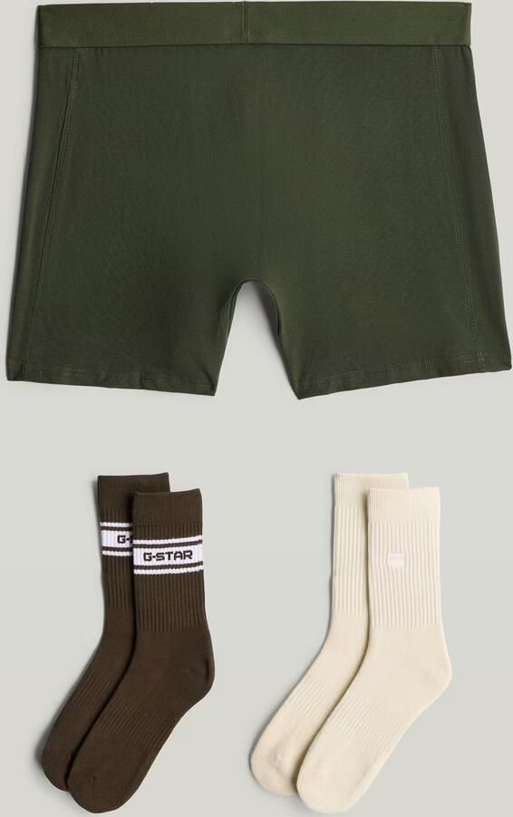 G-Star RAW Cadeauset Boxershort en 2 paar Sokken 44-47 Meerkleurig Heren - Foto 3
