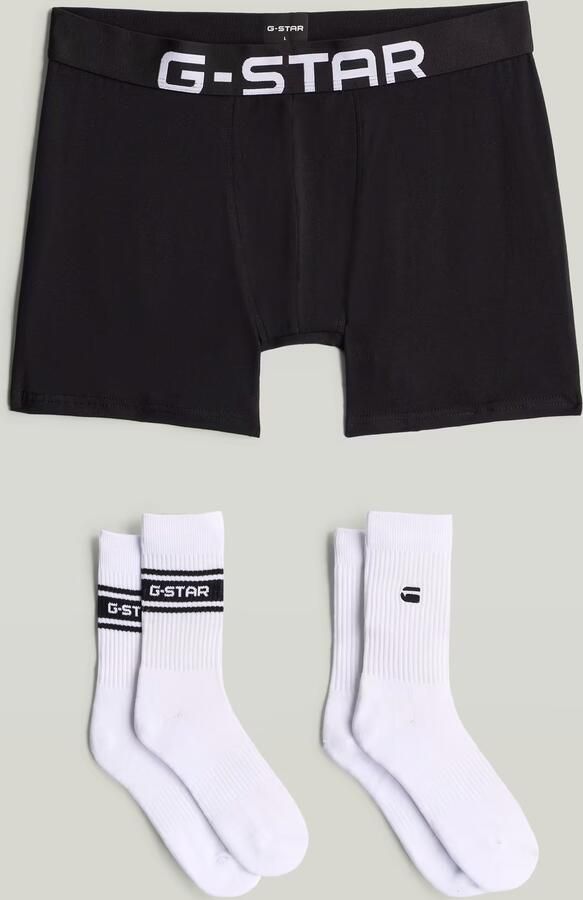 G-Star RAW Cadeauset Boxershort en 2 paar Sokken Meerkleurig Heren