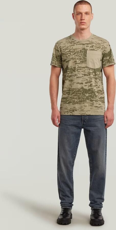 G-Star RAW Camo Pocket T-Shirt Meerkleurig Heren - Foto 6