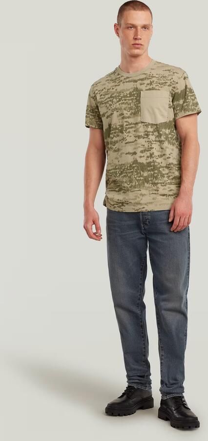 G-Star RAW Camo Pocket T-Shirt Meerkleurig Heren - Foto 5