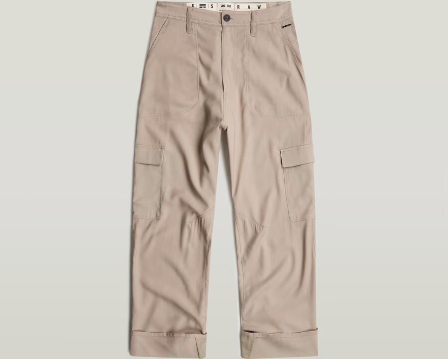 G-Star RAW Cargo 3D Boyfriend Broek Beige Dames - Foto 3